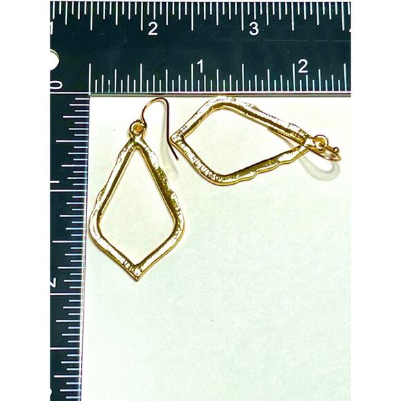 NEW Kendra Scott Sophee Inspired Crystal Drop Earrings in Gold Jewelry m16 - Picture 4 of 6